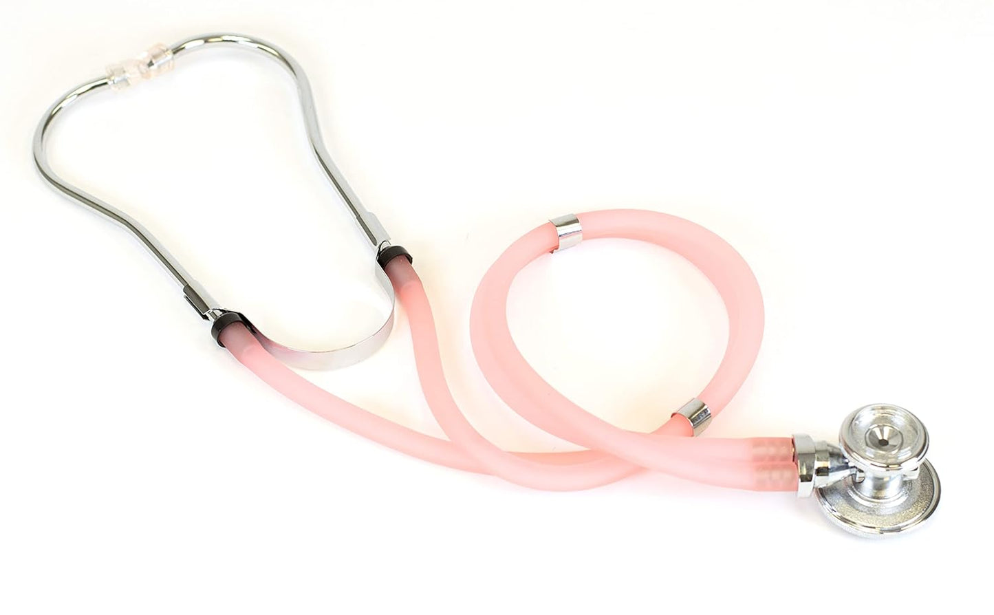 DS-9295-PK 30" Sprague Rappaport Style Stethoscope for Doctors, Nurses and Medical Students, First Aid Professional Dual Head Cardiology Kit for Men, Women and Pediatric, Pink