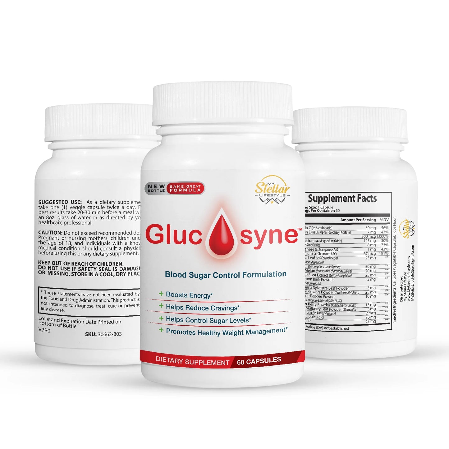 , Blood Sugar Control Formula-60 Capsules