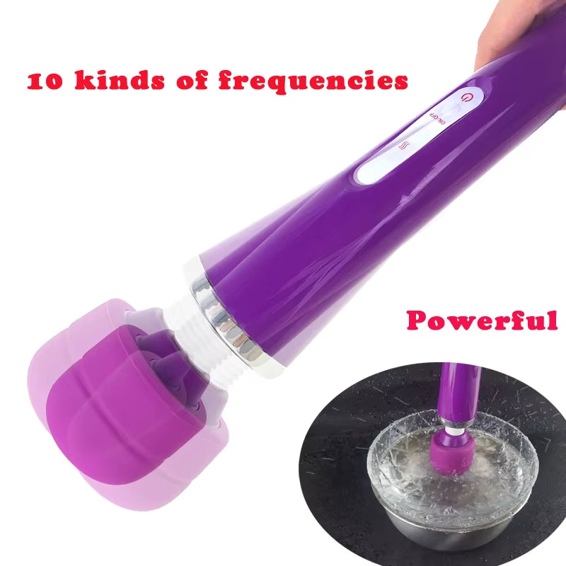 Ultimate G-Spot Magic Wand Vibrator - Powerful Clitoral Stimulator for Unforgettable Pleasure