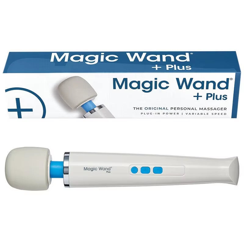 Ultimate Magic Wand Massager & Vibrator - Deep Muscle Relaxation with Adjustable Speeds and Flexible Neck in Luxurious Silicone