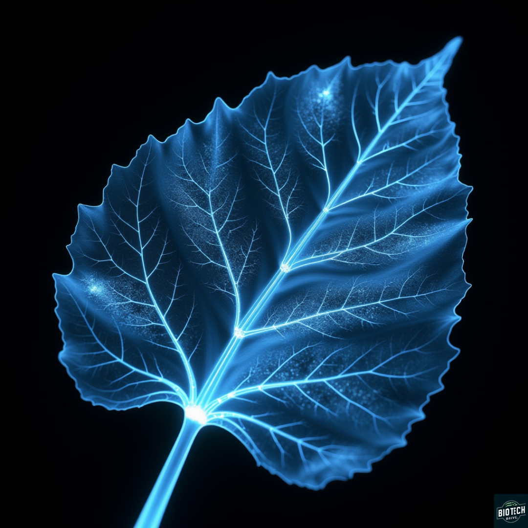 BioLuminous Leaf NFT – BioDigital Art