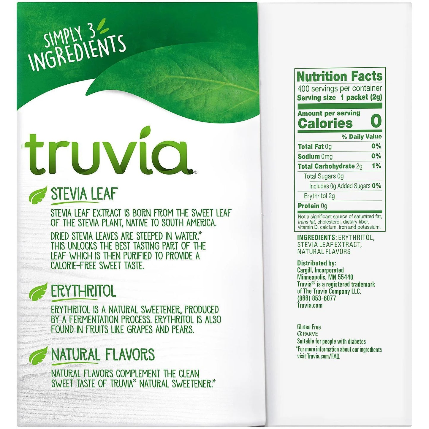 Natural Sweetener - 400 Packets
