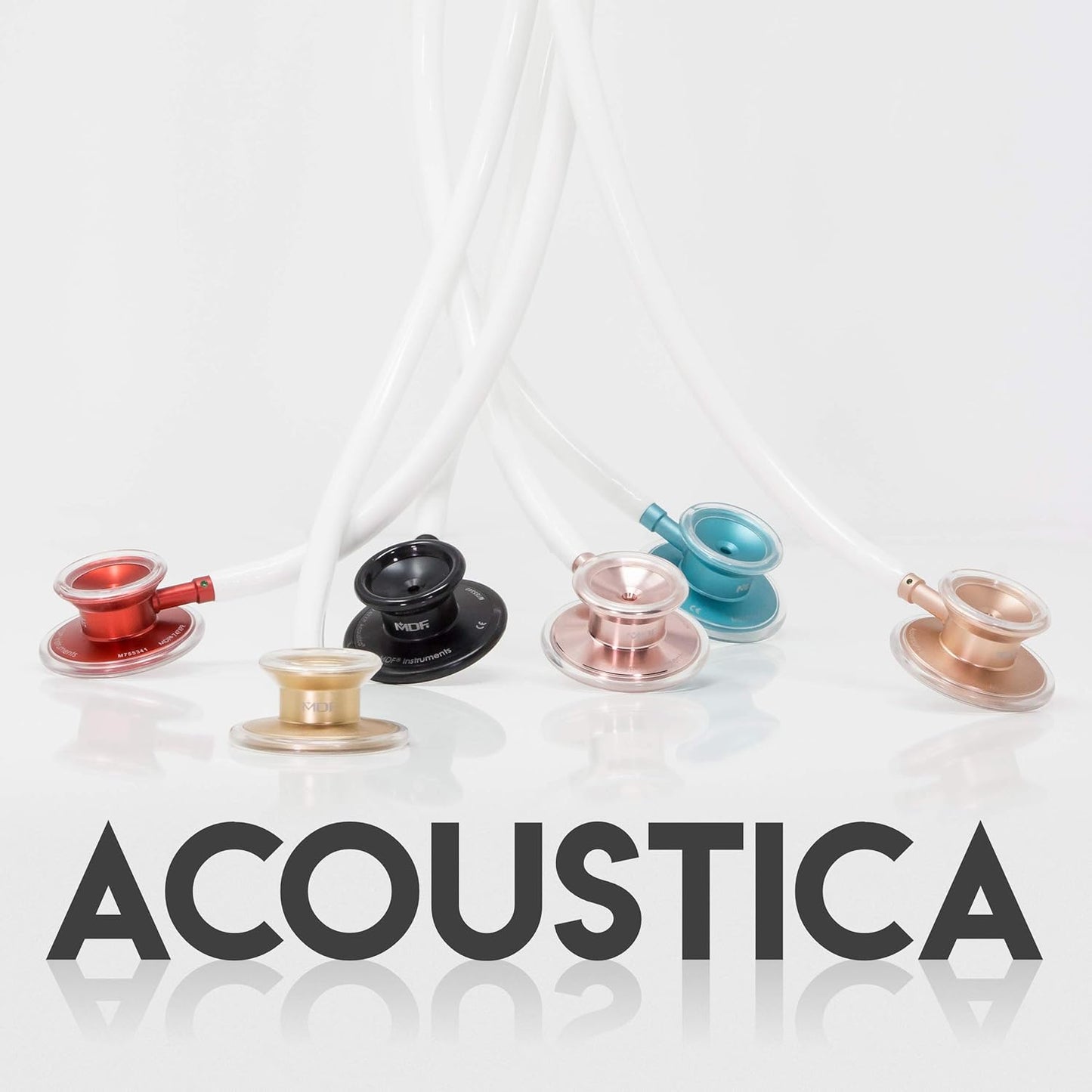 Acoustica Lightweight Stethoscope for Doctors, Nurses, Students, Home Health Use