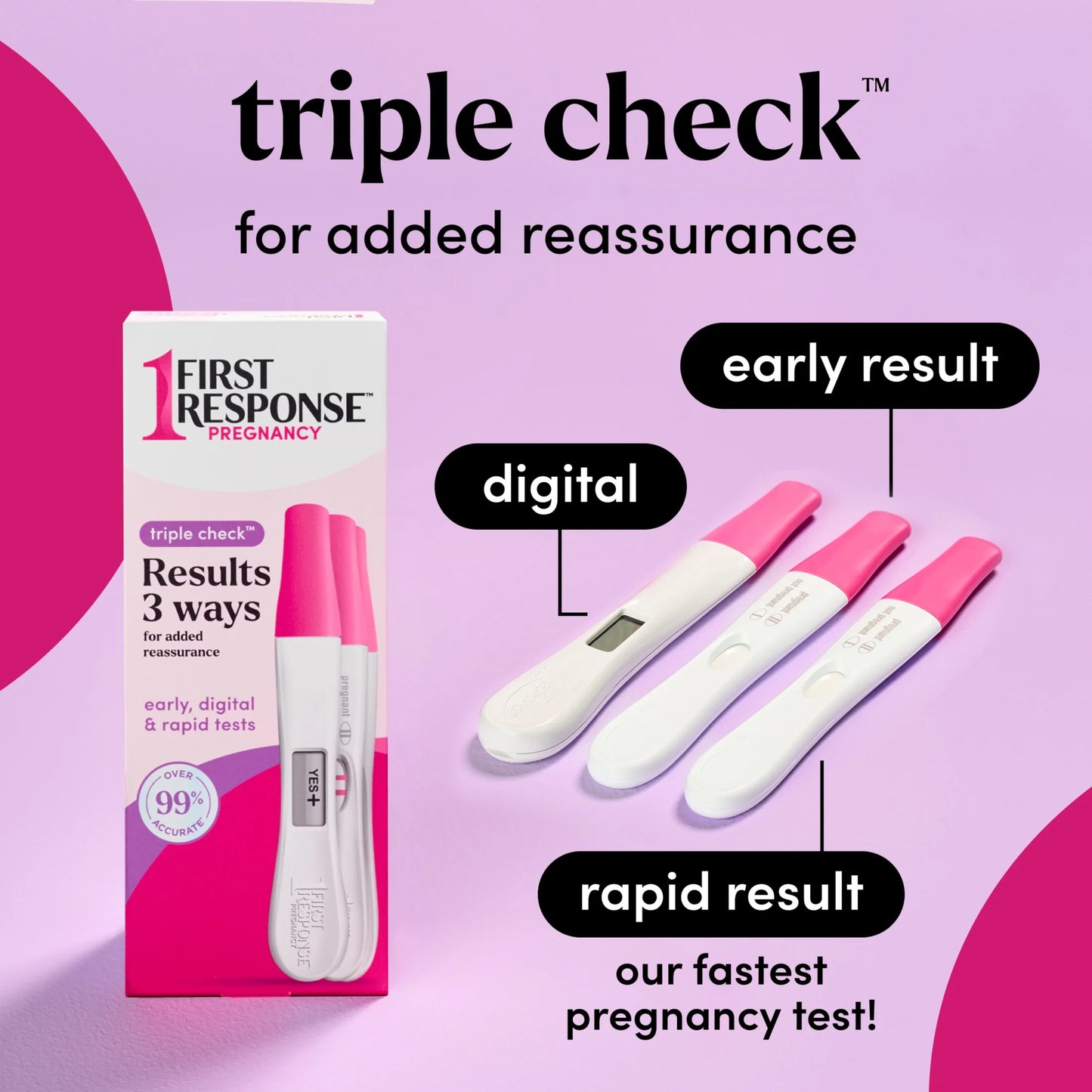 Triple Check Pregnancy Test 3 Ct.