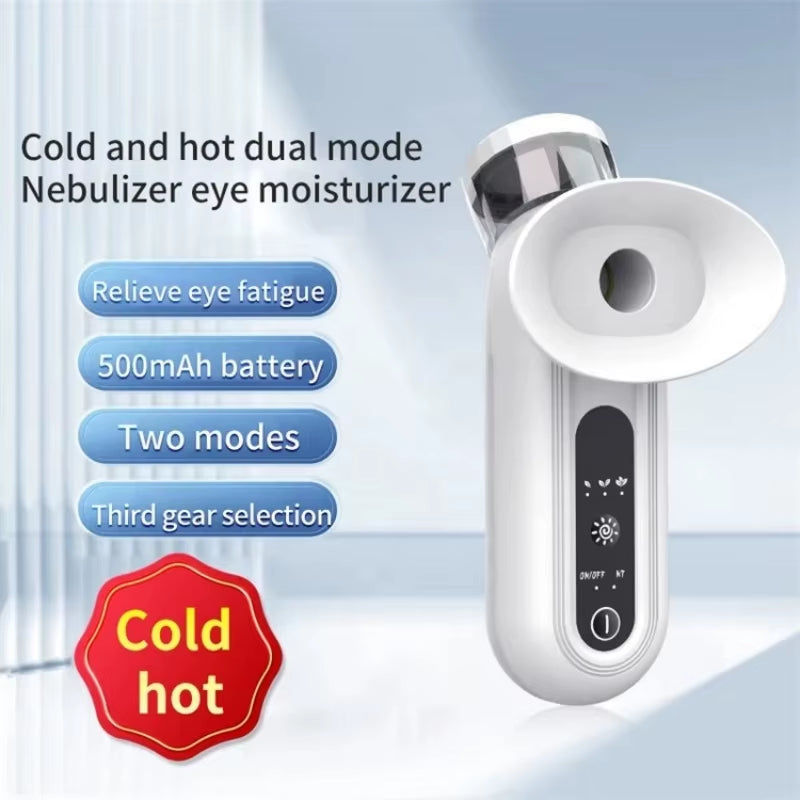 Revitalize Your Eyes: Heated Nano Eye Mist Sprayer for Instant Moisture & Relief