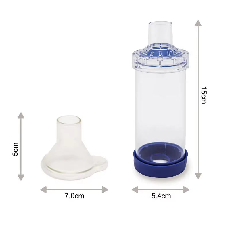 Veterinary Animals Aerosol Chamber Pet Asthma Inhaler Spacer Devices with One PVC Mask Canack Medical