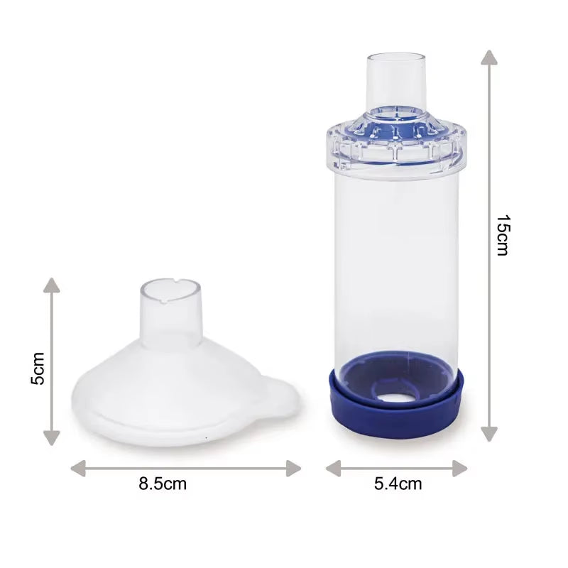 Veterinary Animals Aerosol Chamber Pet Asthma Inhaler Spacer Devices with One PVC Mask Canack Medical