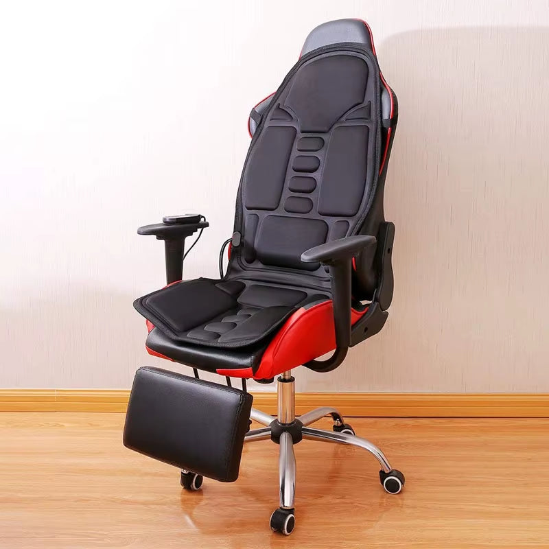 Ultimate Full-Body Heated Massage Cushion - Transform Any Space into a Relaxation Oasis with Our Electric Vibrator Seat for Home, Office, and Car