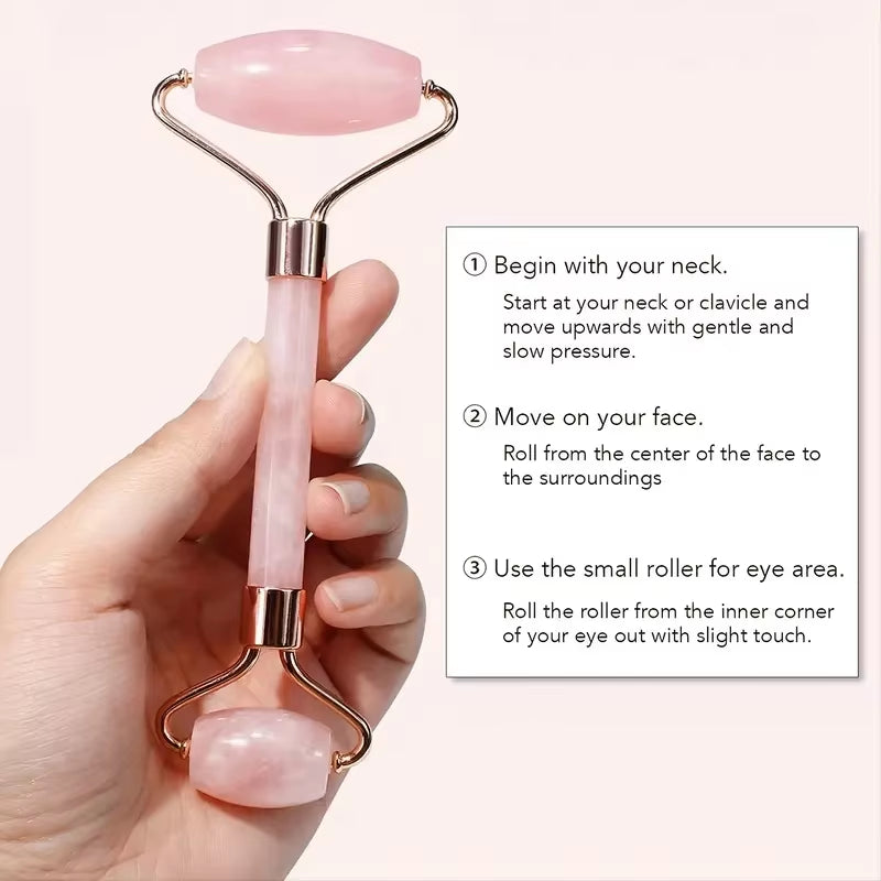 Revitalize Your Skin with Natural Stone Gua Sha Jade Scraper - Facial Massage Tool for Firm, Radiant Skin!