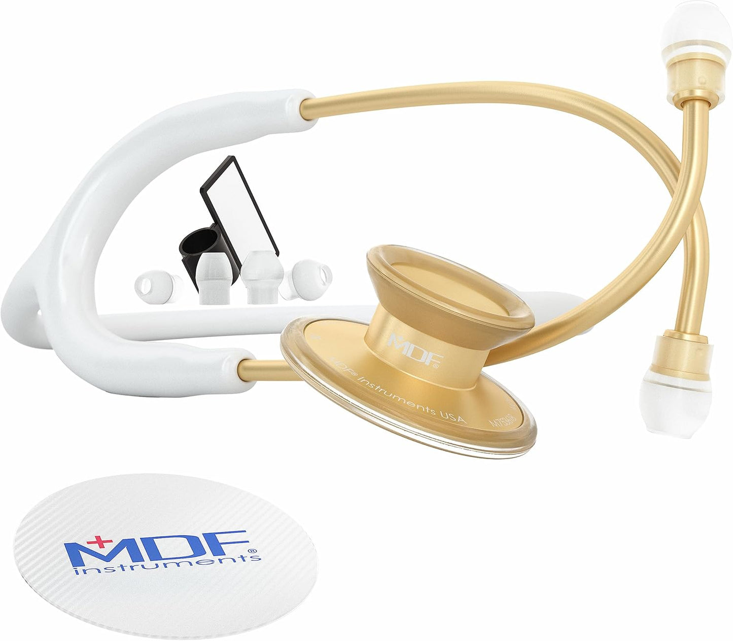 Acoustica Lightweight Stethoscope for Doctors, Nurses, Students, Home Health Use