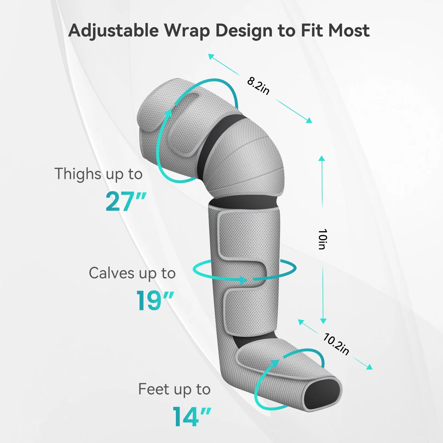 Ultimate Leg Massager with Air Compression - Calf & Foot Relief for Enhanced Circulation, Perfect Gift!