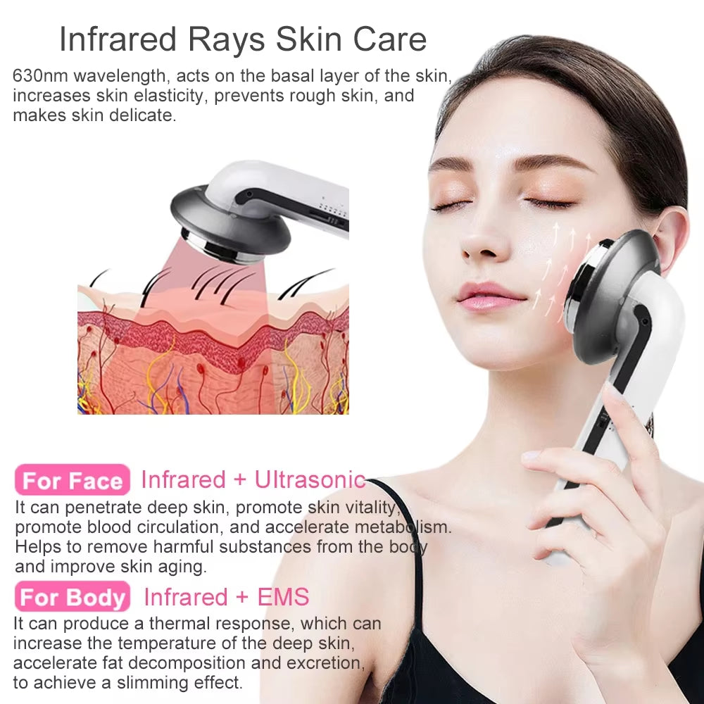 Revolutionary Ultrasound Cavitation EMS Slimming Massager - Lipo Fat Burner & Weight Loss Solution