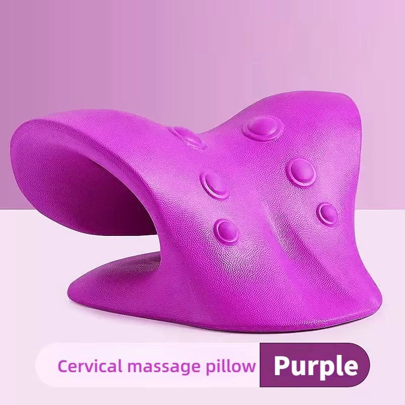 Ultimate Neck and Shoulder Relaxer - Cervical Traction Device for Pain Relief and Spine Alignment