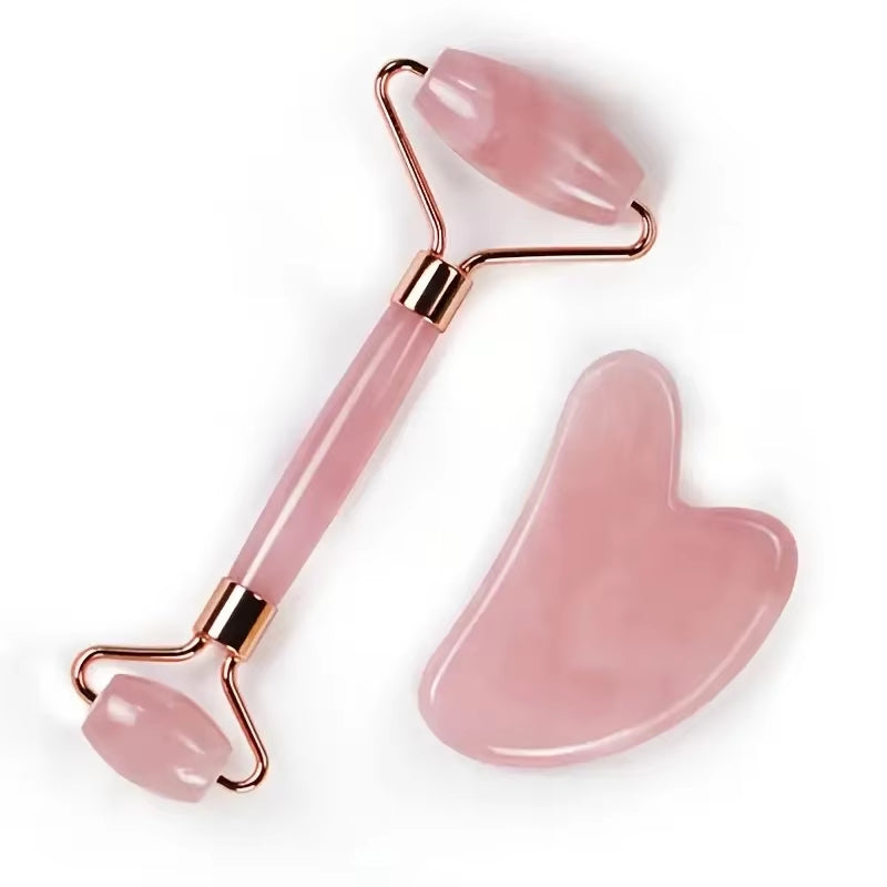 Revitalize Your Skin with Natural Stone Gua Sha Jade Scraper - Facial Massage Tool for Firm, Radiant Skin!