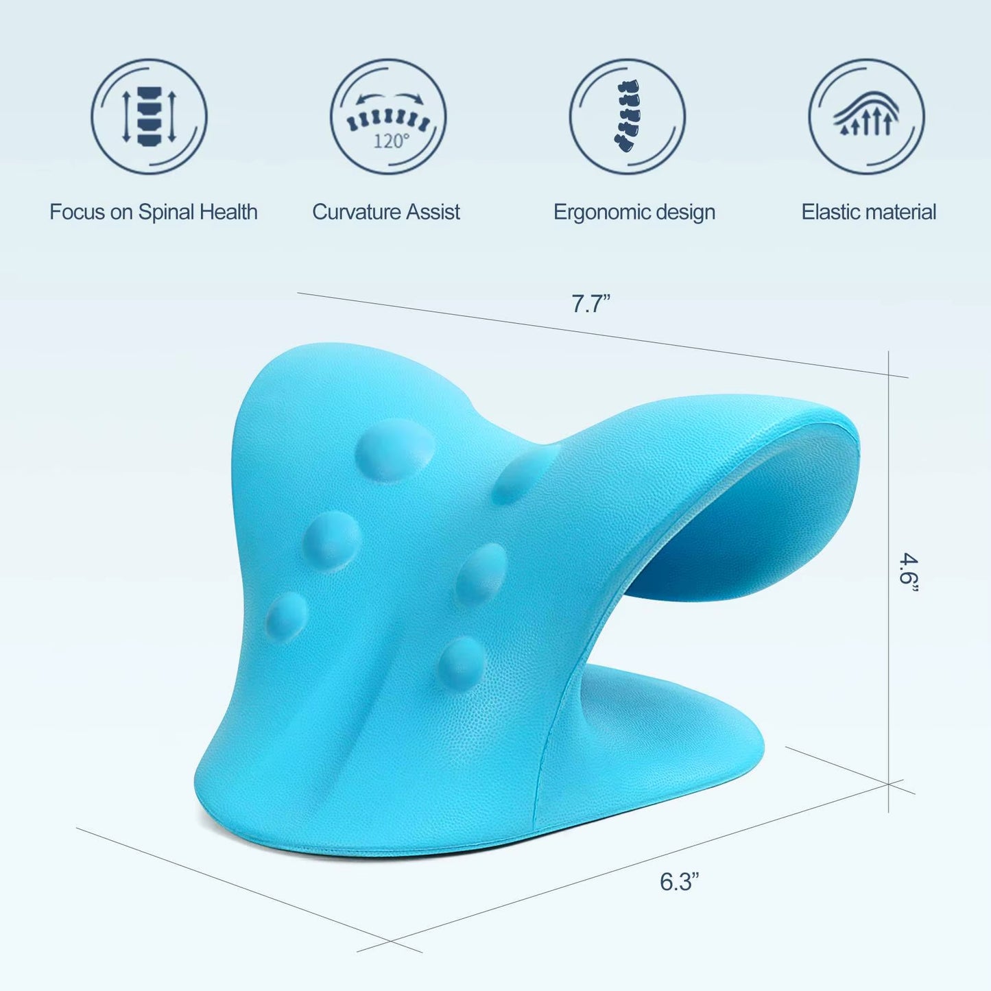 Ultimate Neck and Shoulder Relaxer - Cervical Traction Device for Pain Relief and Spine Alignment