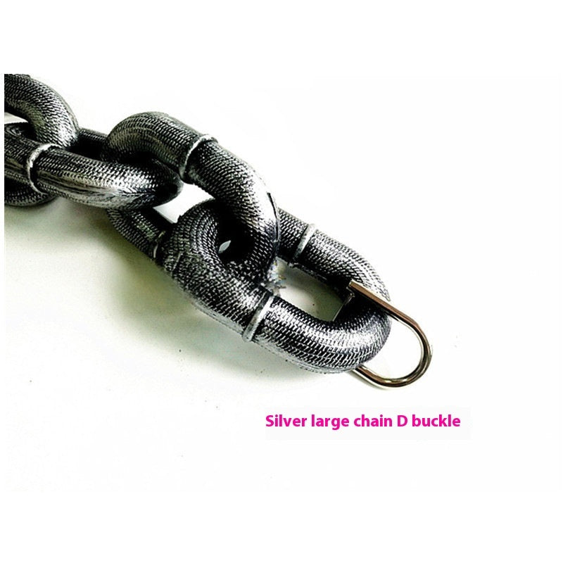 Plastic Thick Dog Leash Large Iron Chain Hand Holding Rope