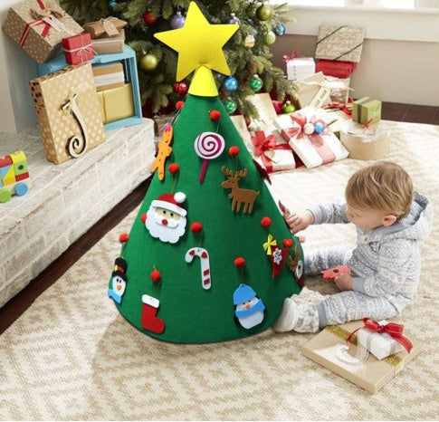 Christmas Tree Puzzle : Handmade DIY