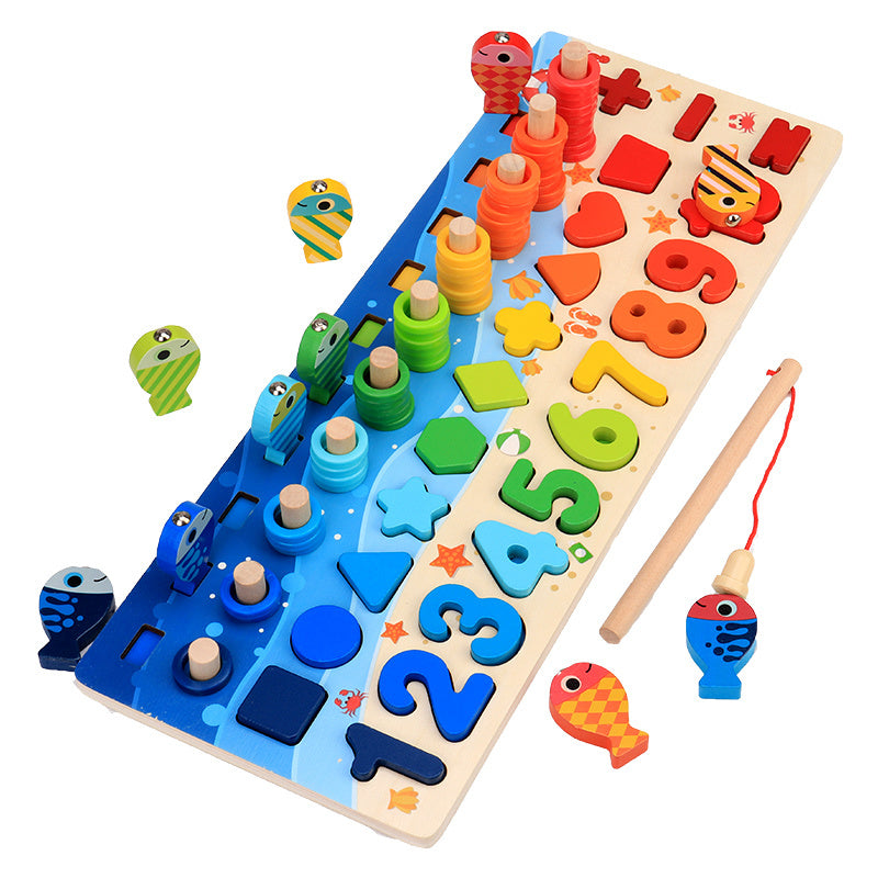 Educational Wooden Toys for Kids Board Math