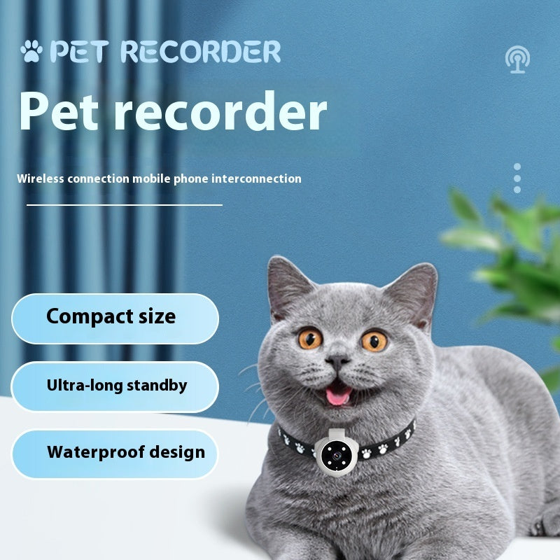 Pets Recorder and Tracker Collar