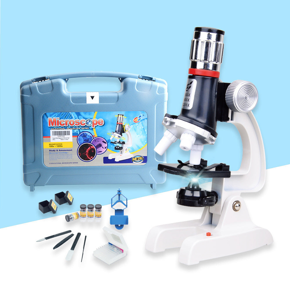 Science And Education 1200 Times Alloy Biological Microscope