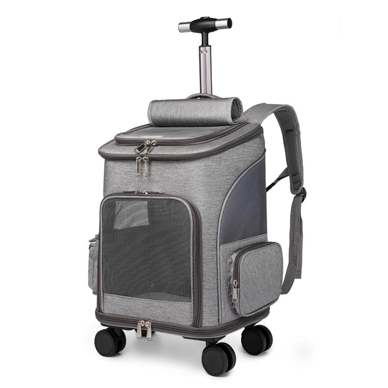 Pet Portable Folding : Traveling Trolley