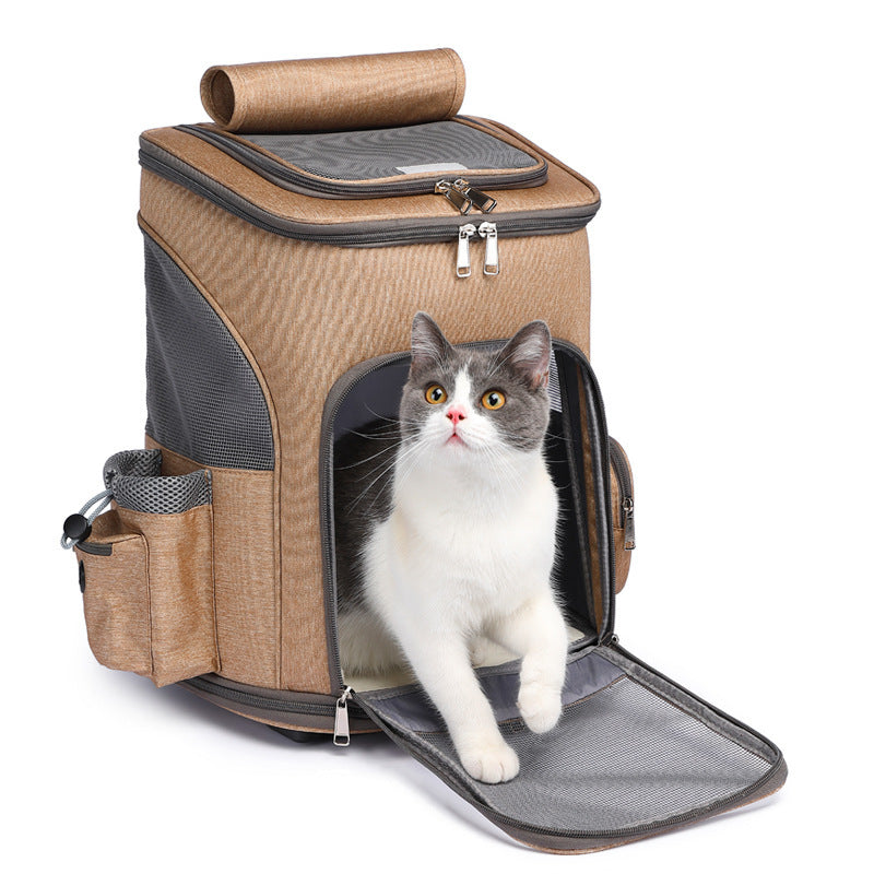 Pet Portable Folding : Traveling Trolley