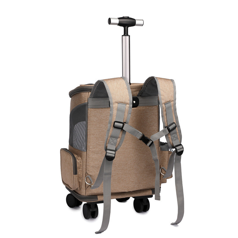 Pet Portable Folding : Traveling Trolley