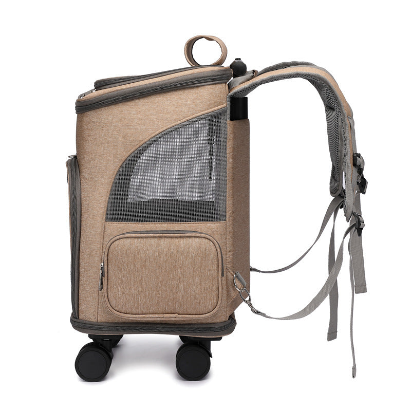 Pet Portable Folding : Traveling Trolley