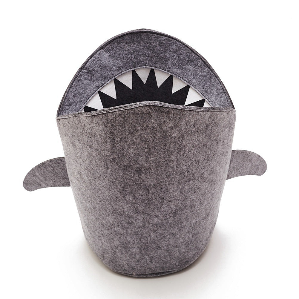 Cute Shark Shaped Kids Toy Storage