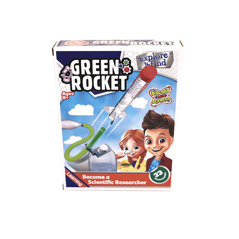 Environmentally Friendly Rocket Science Experiment Physics Puzzle Assembled Toy