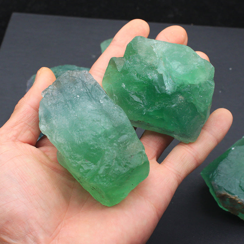 Green Fluorite Mineral Crystal — Science Natural Stone