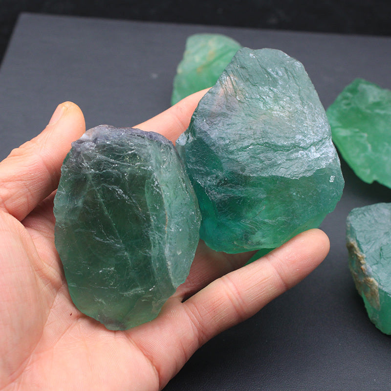 Green Fluorite Mineral Crystal — Science Natural Stone