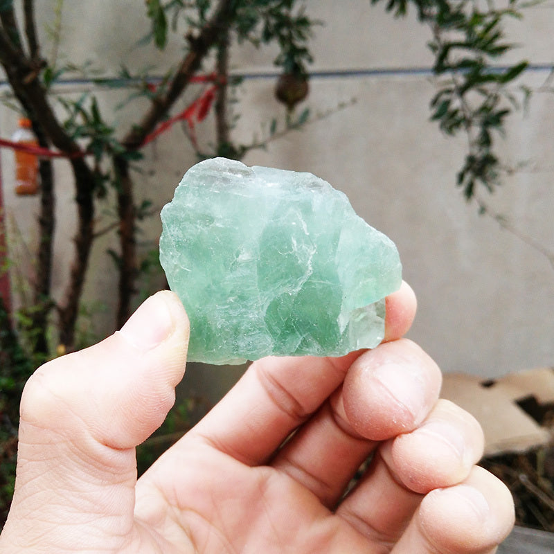 Green Fluorite Mineral Crystal — Science Natural Stone