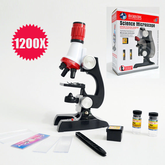 1200 Times Science And Education Children's Microscope Set