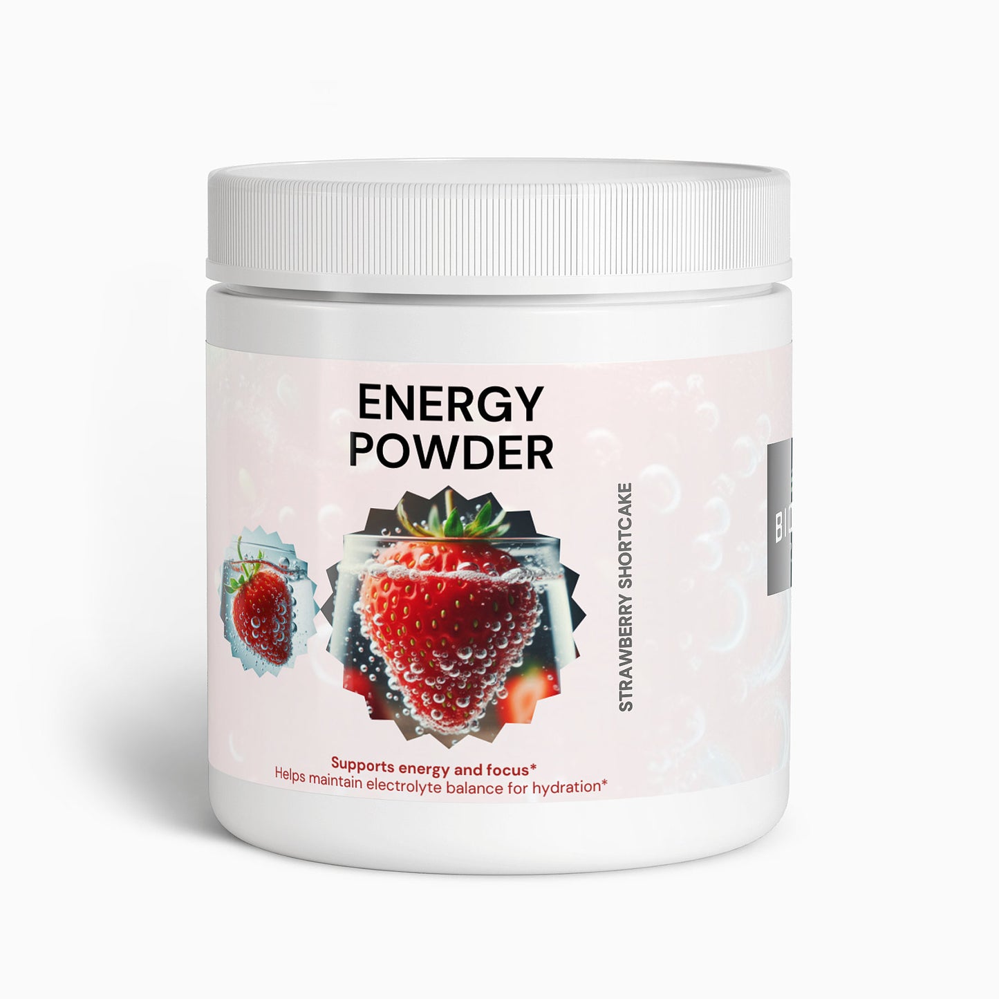 Energy Powder (Strawberry Shortcake)