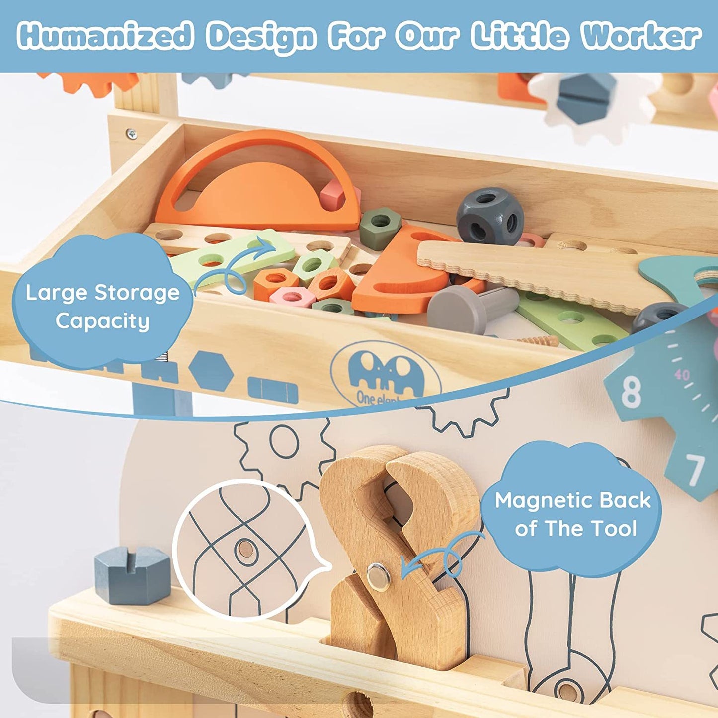 Workbench Play Set for Toddlers