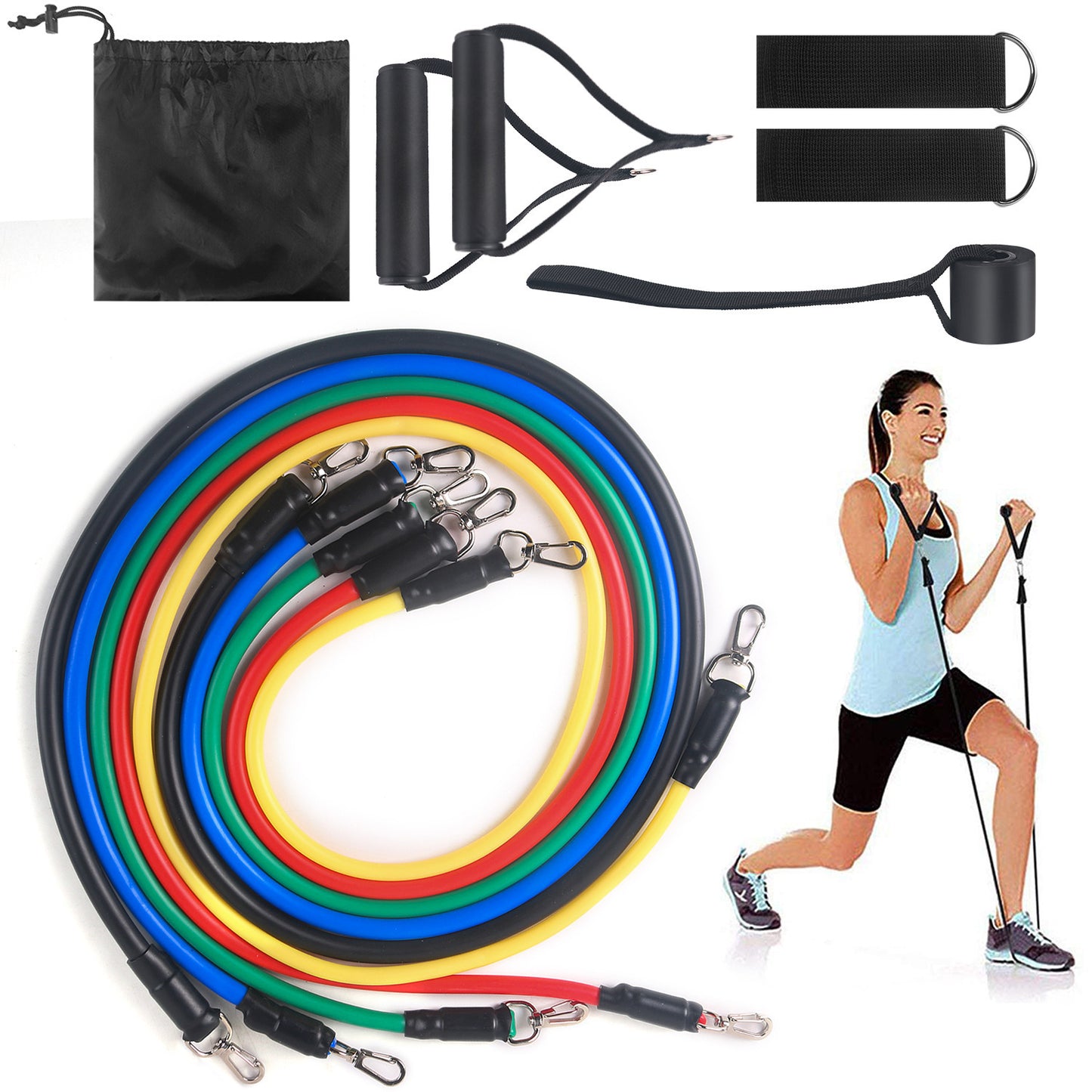 Fitness Rally Elastic Rope Band