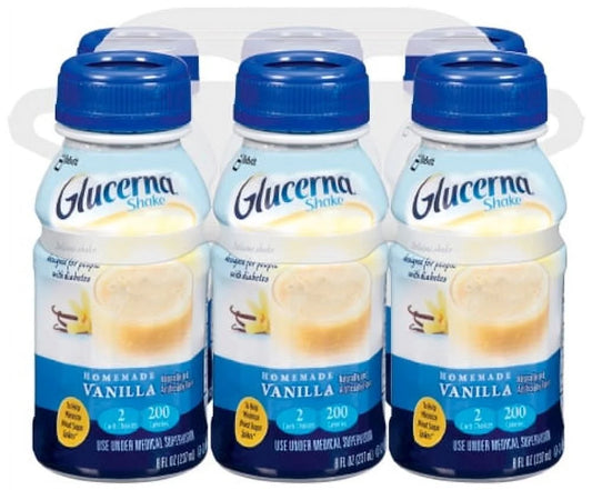 Vanilla Oral Supplement Shake, 8 oz Bottle, Ready to Use - Pack of 6