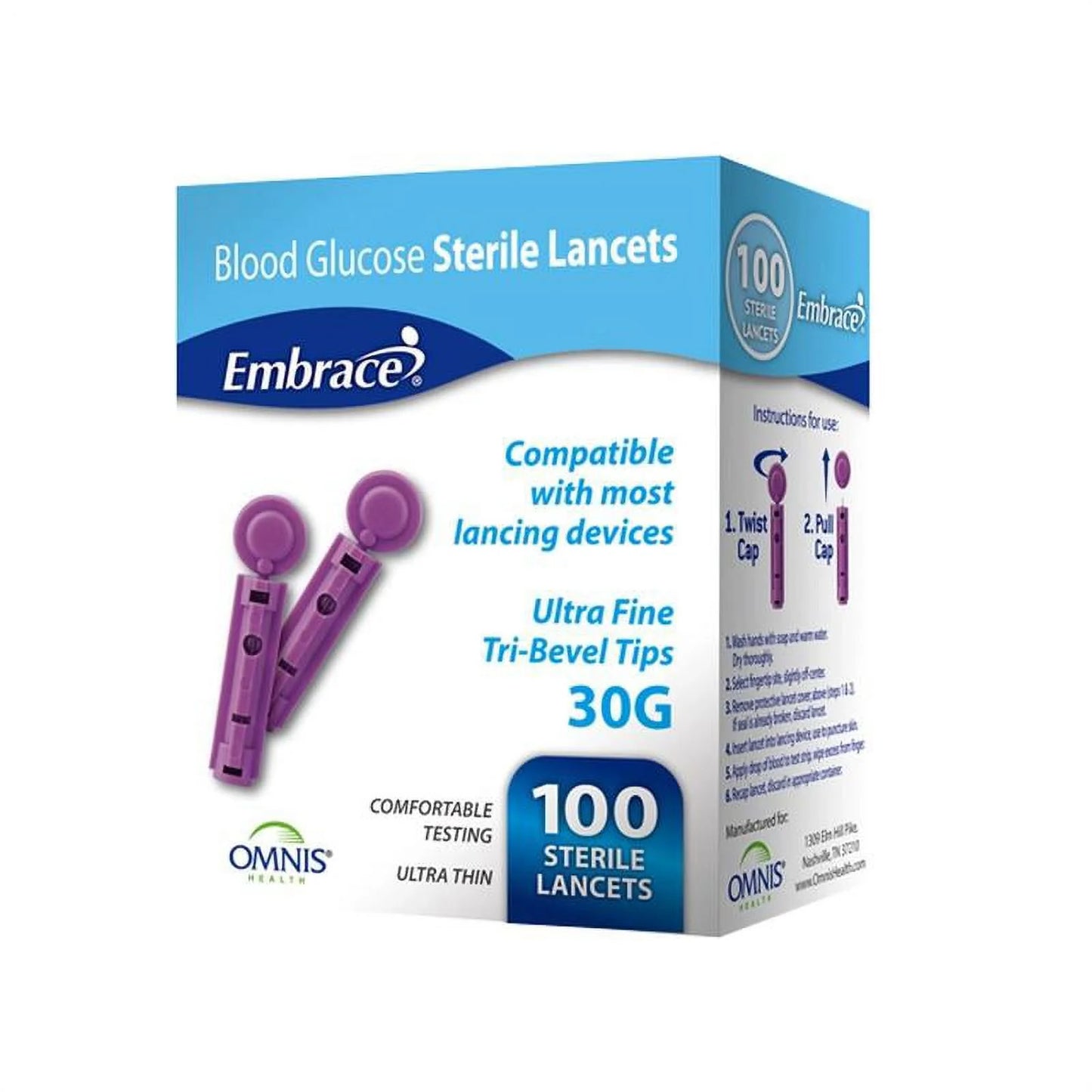 Sterile Lancets for Diabetes Management