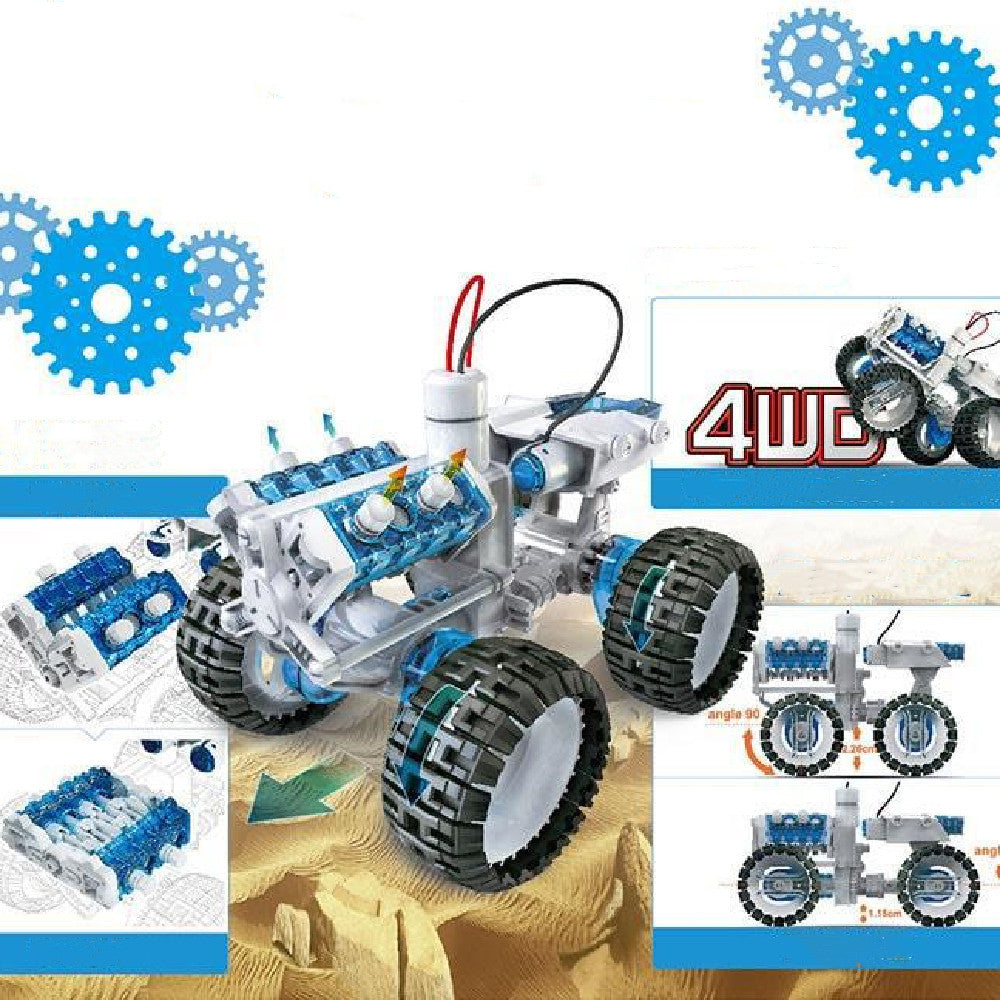 Salt Water Power Science Toy Model Assembly DIY