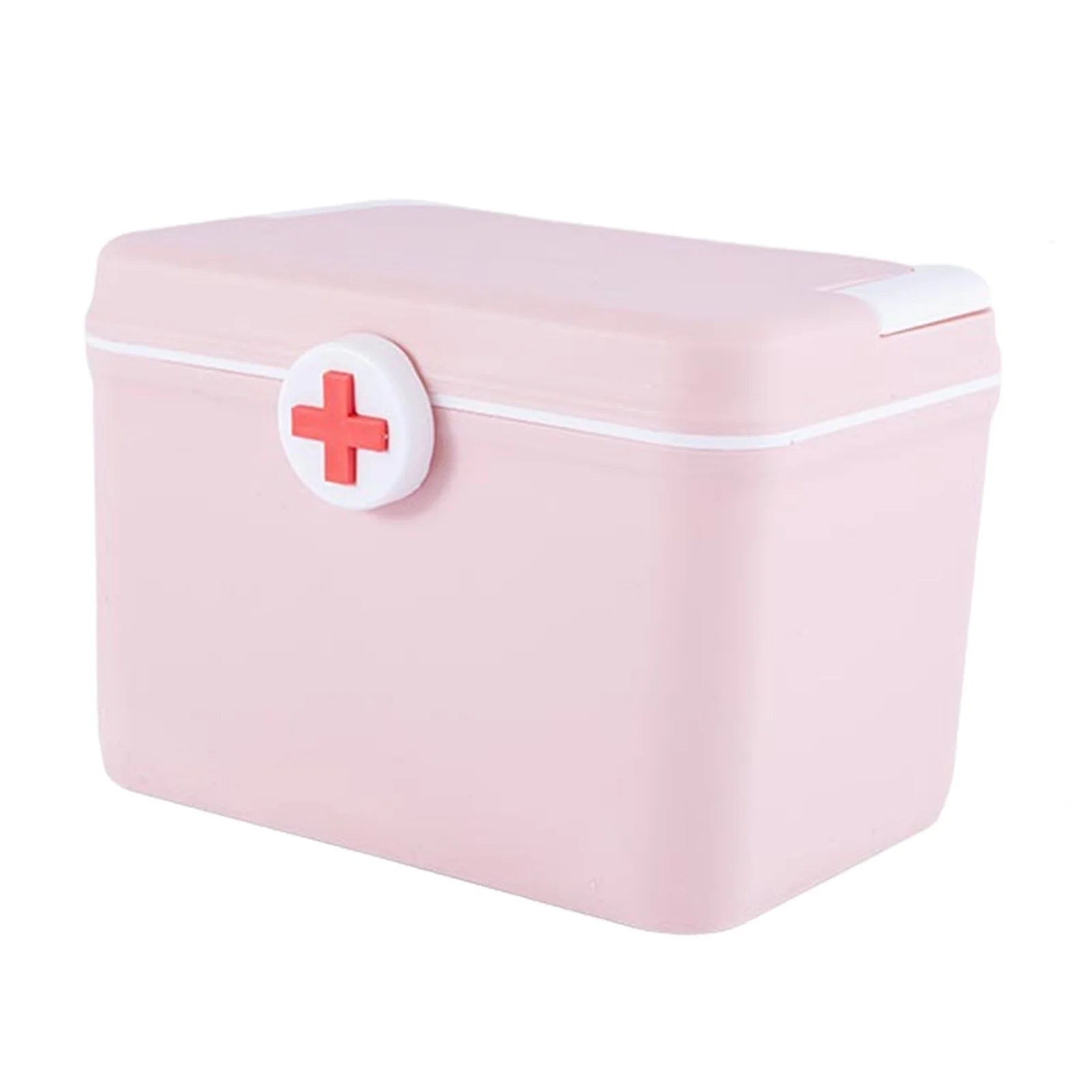 Medicine Pill Organizer, All-Purpose Portable Compact First Aid Kit for Minor Cuts, Scrapes, Sprains & Burns