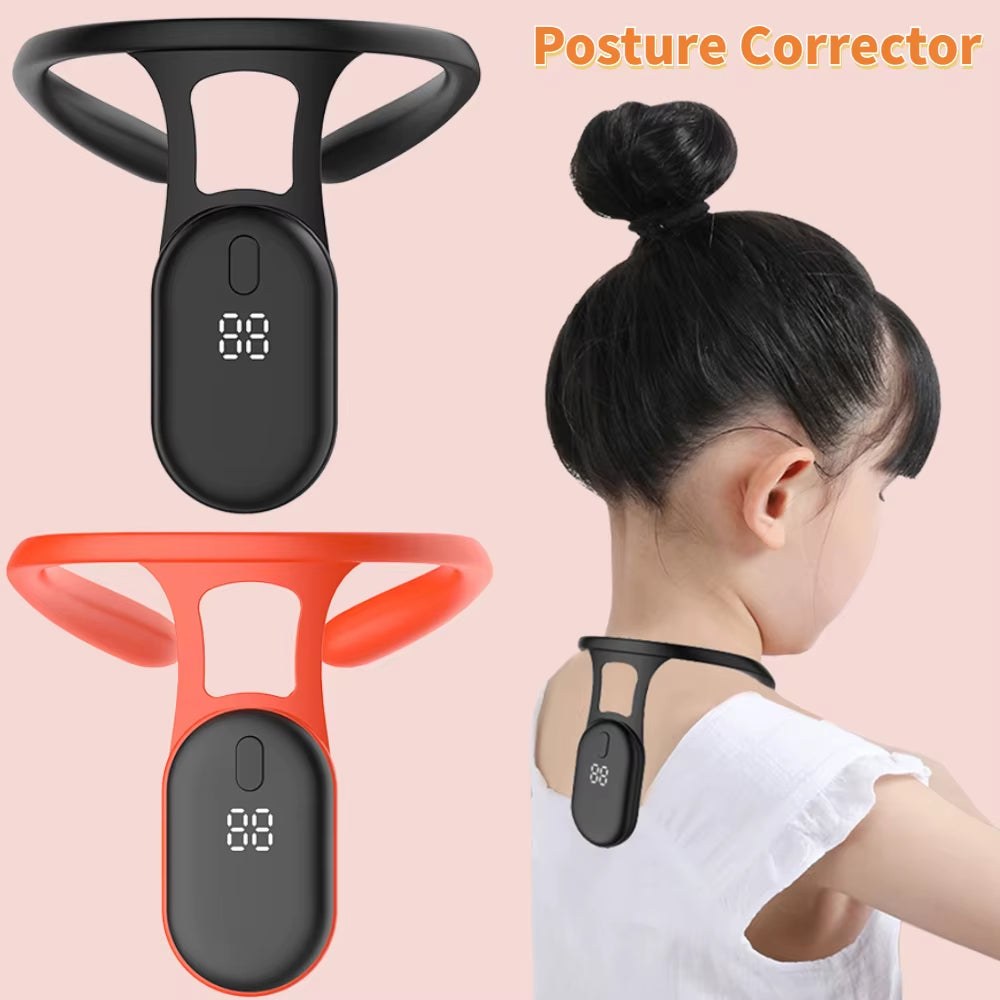 Smart USB Posture Corrector - LCD Humpback Trainer for Perfect Posture and Neck Support