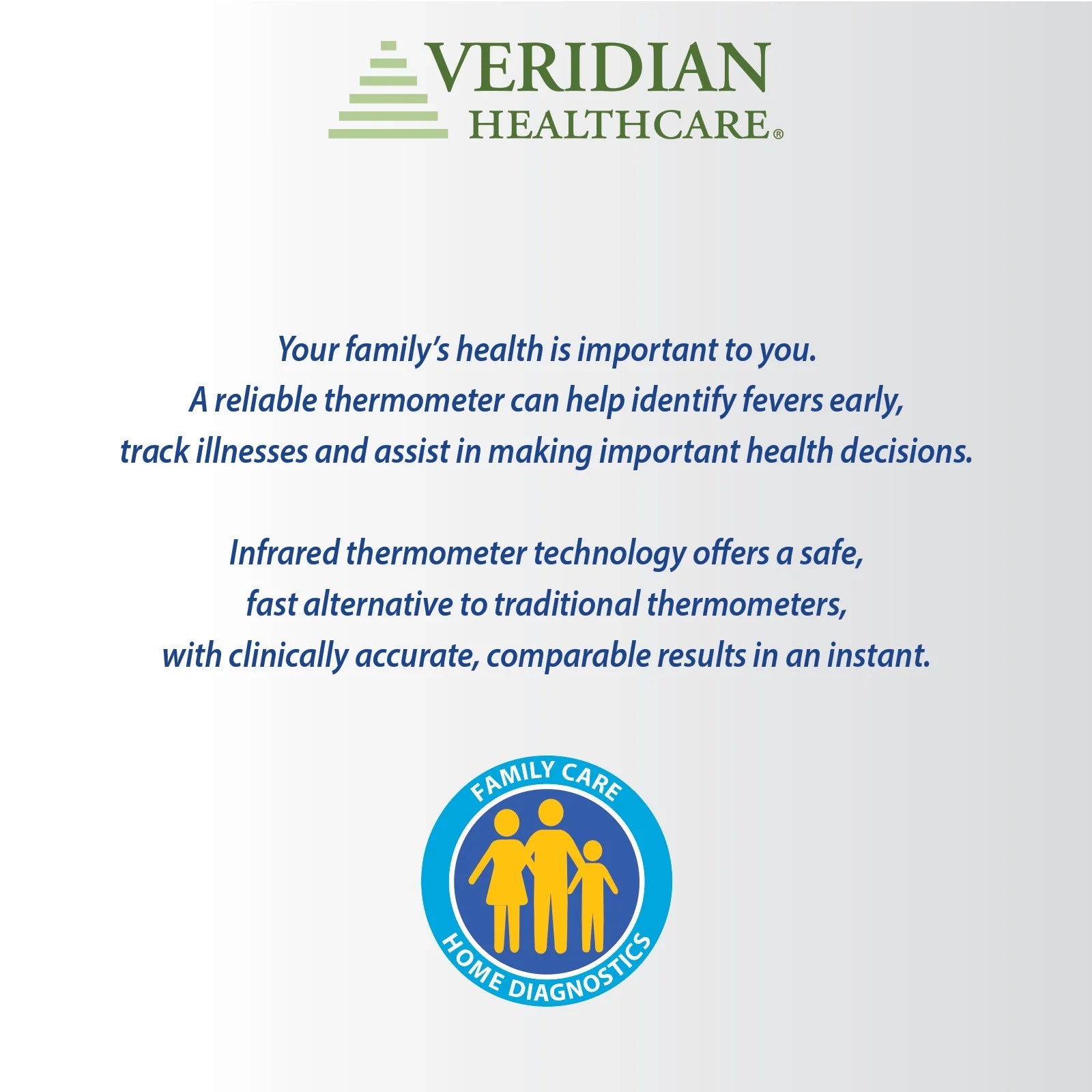 Professional Non-Contact Infrared Thermometer for Precise Fever Assessment in Adults and Children