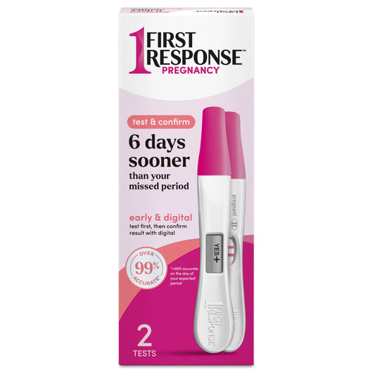 Test & Confirm Pregnancy Test, 1 Line Test and 1 Digital Test Pack