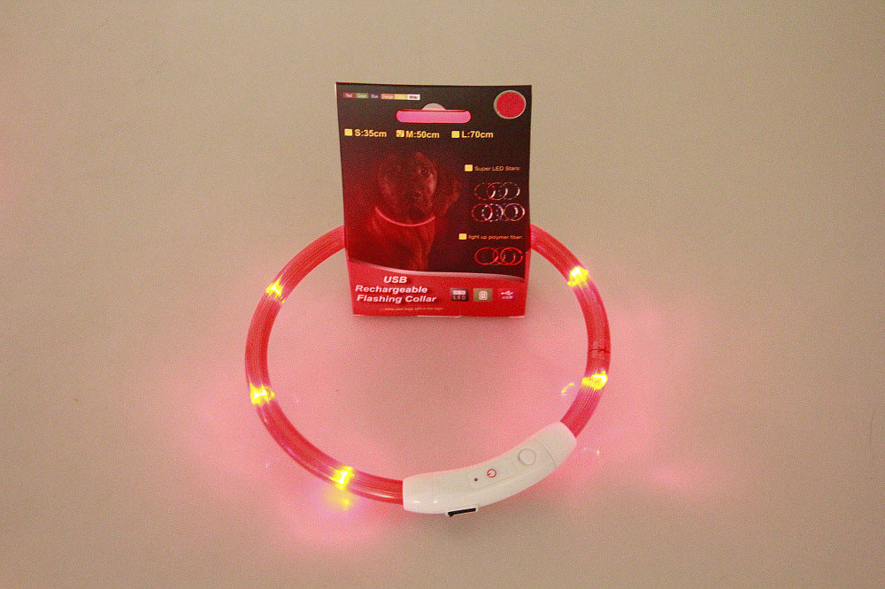 Pet Glowing Necklace for safety