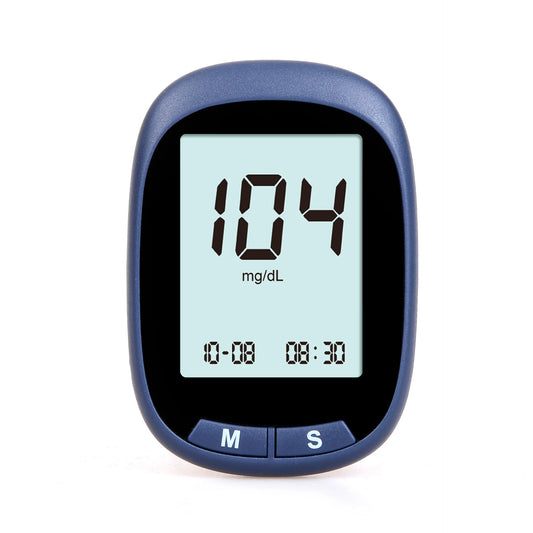 Glucose Monitor Meter Diabetes Testing Kit Blood Sugar Tester Kit