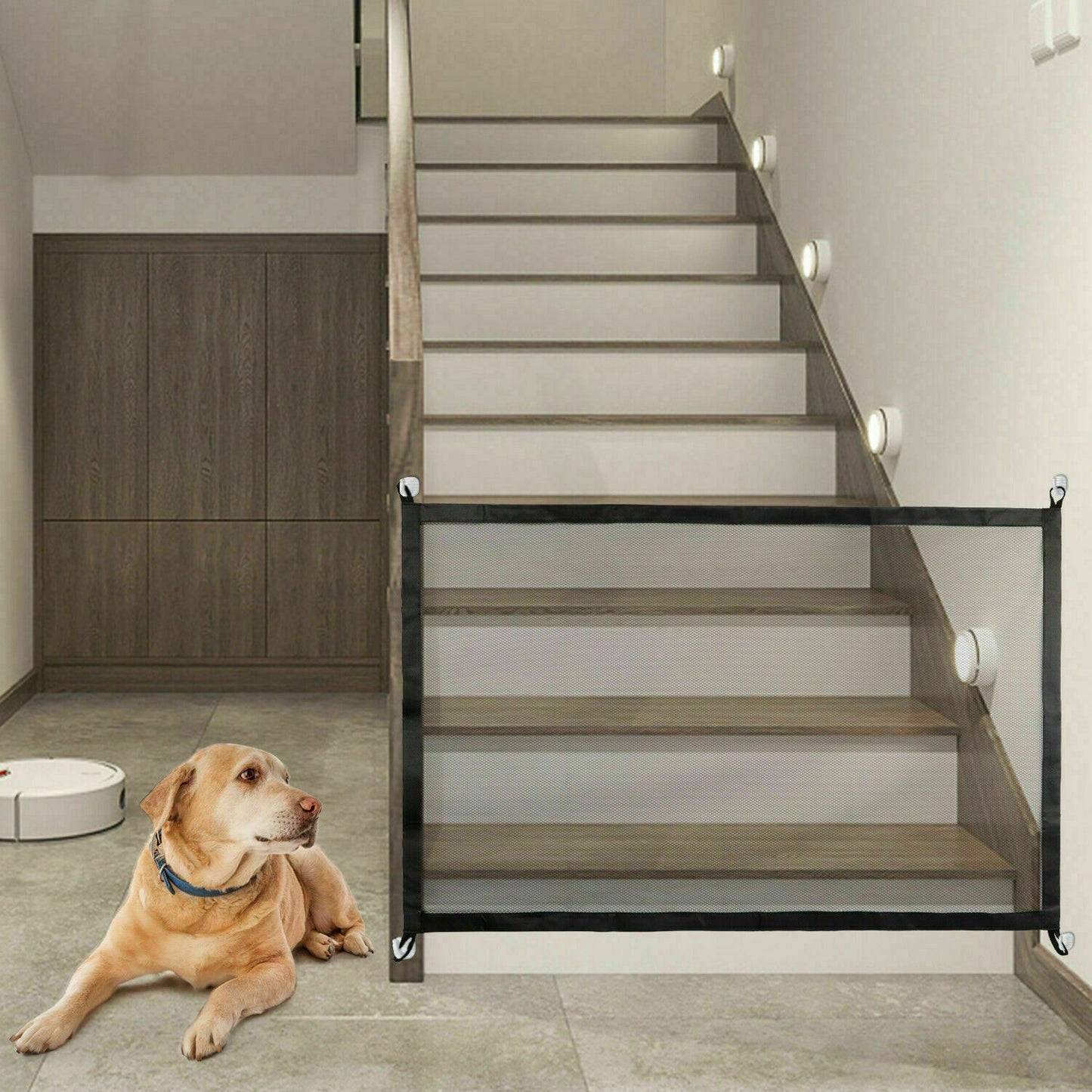 Pets Safety Gate : Fence, Stairs Doors