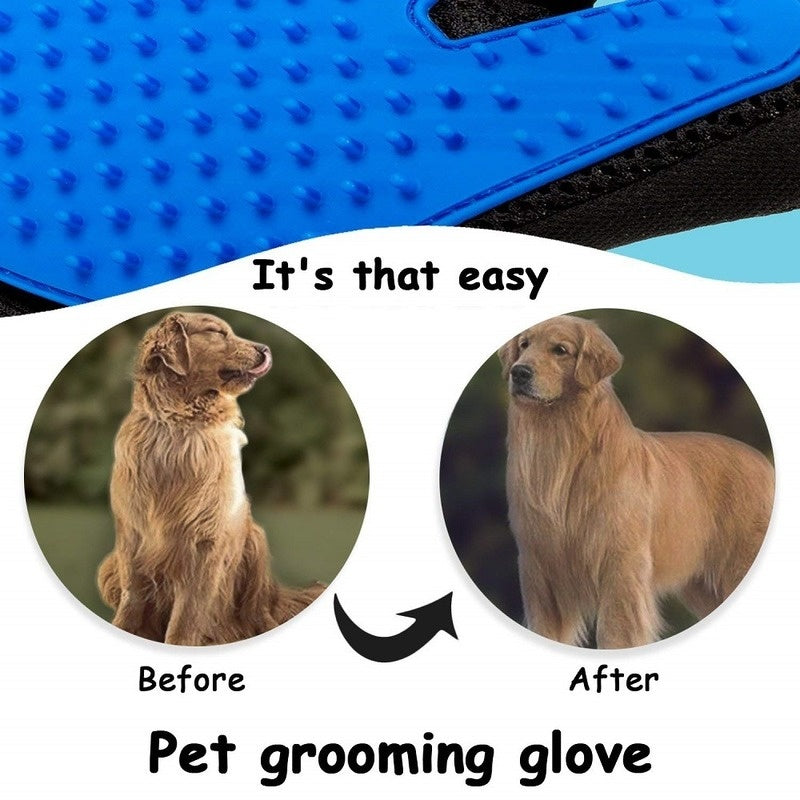 Cat Grooming Glove : Hair Brush