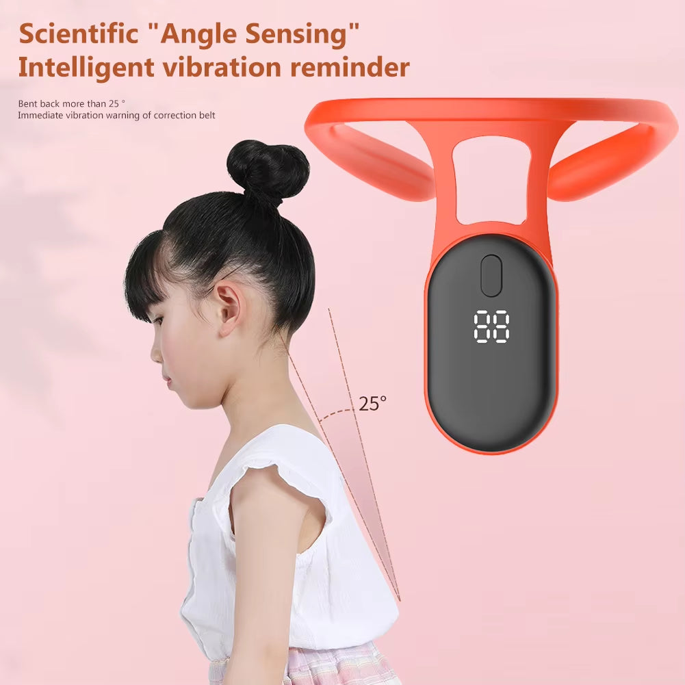 Smart USB Posture Corrector - LCD Humpback Trainer for Perfect Posture and Neck Support
