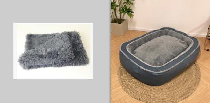 Pet Warming Bed : Soft Sleeping Bag Cushion